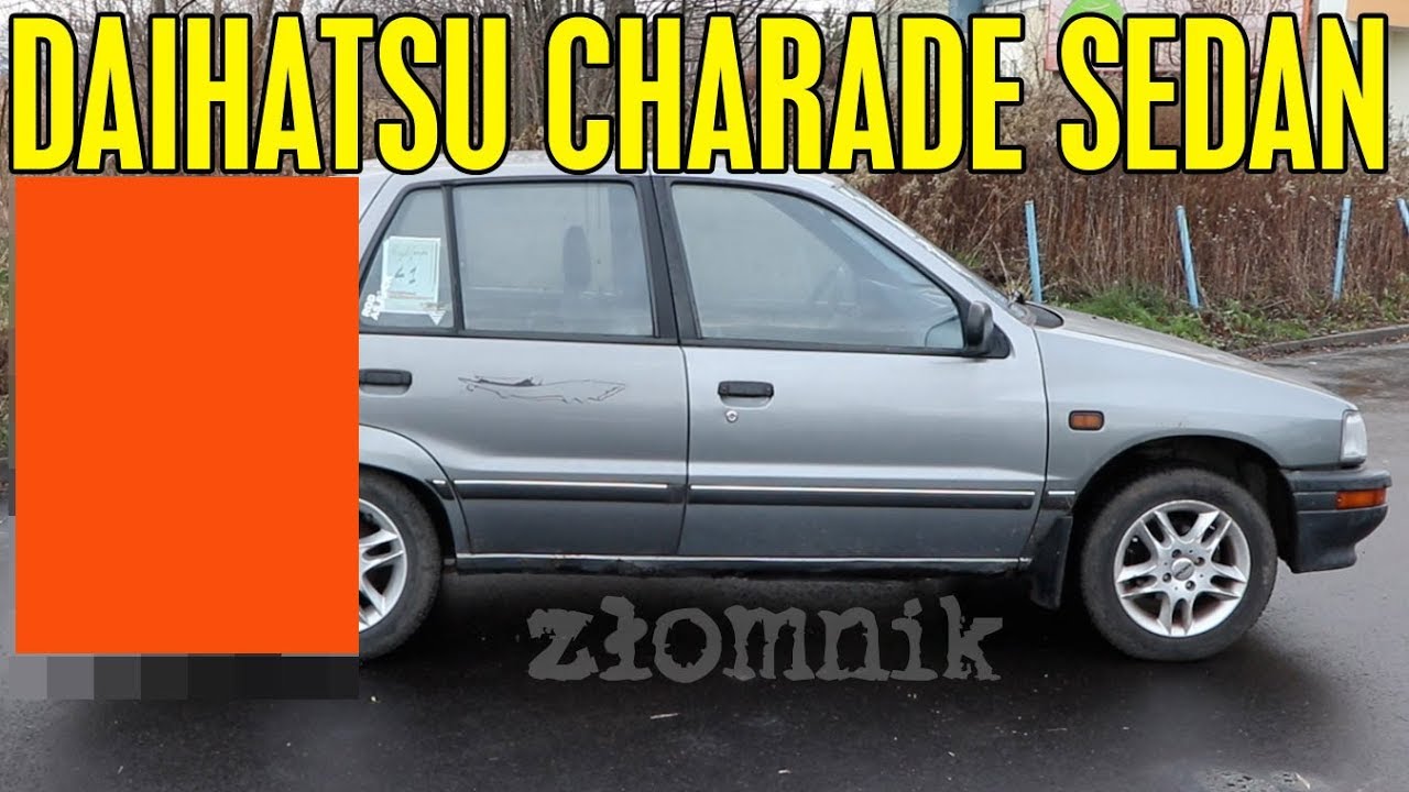 Złomnik: Daihatsu Charade Sedan – mała brzydka rakieta
