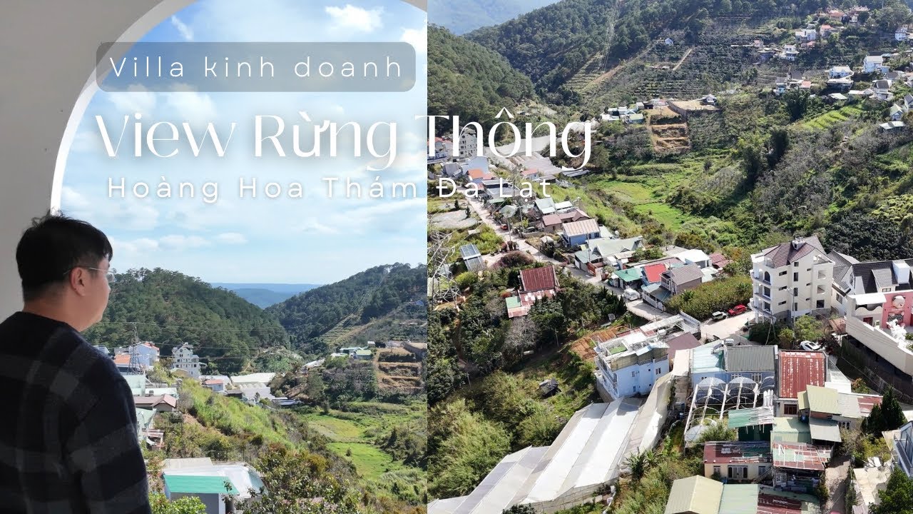 Villa Hoàng Hoa Thám Đà Lạt – Góc 2 Mặt Tiền View Rừng Thông | 12 Phòng Kinh Doanh – Thang Máy –PCCC