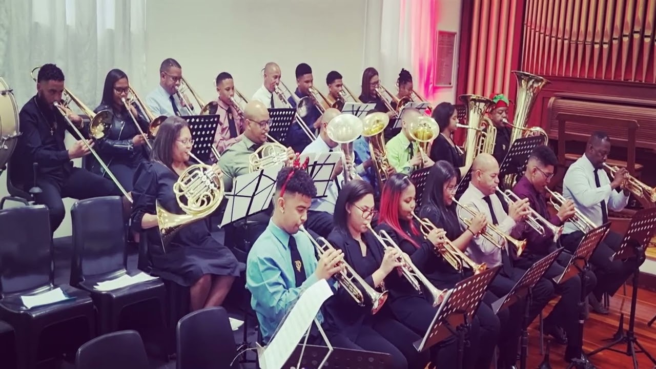 Mary's Boy Child/Oh My Lord arranged by Alex Hitzeroth Salem Moravian Brass Ensemble