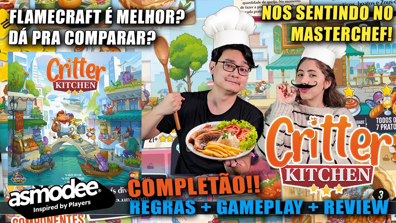 Critter Kitchen l Regras + Gameplay + Review