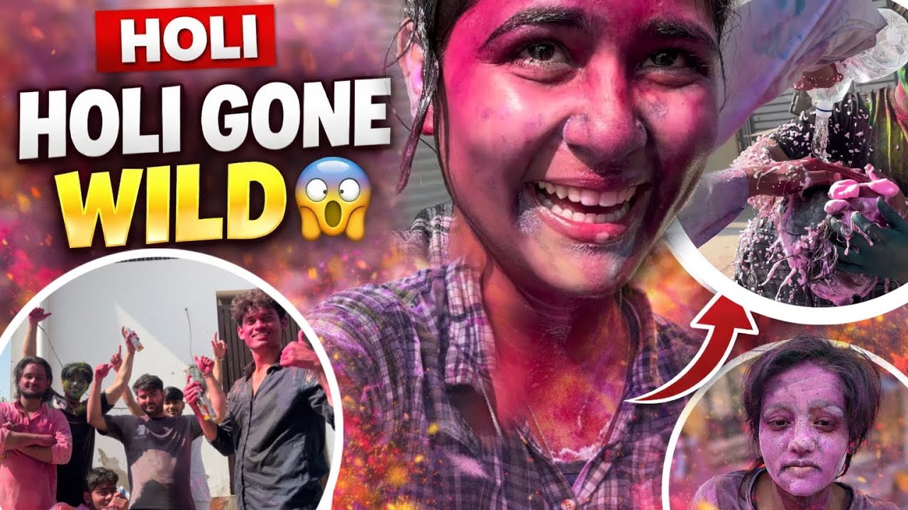 HOLI GONE WILD 😱 | Craziest Holi Celebration With Friends | DuoTimes