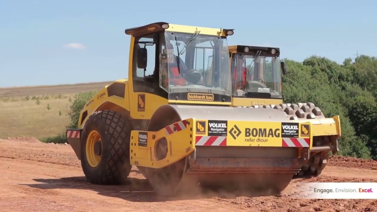 Intelligent Compaction VÖLKEL Navigator