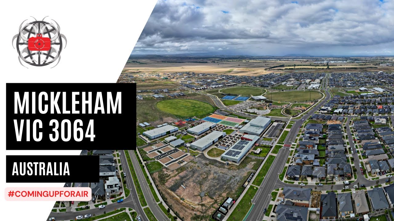 Mickleham, Victoria from above // #Comingupforair