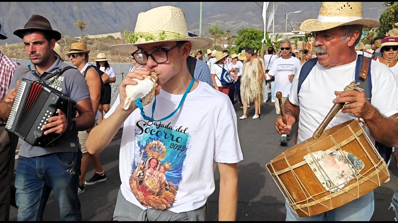 Bajada de la Virgen del Socorro 2025: los grupos folklóricos