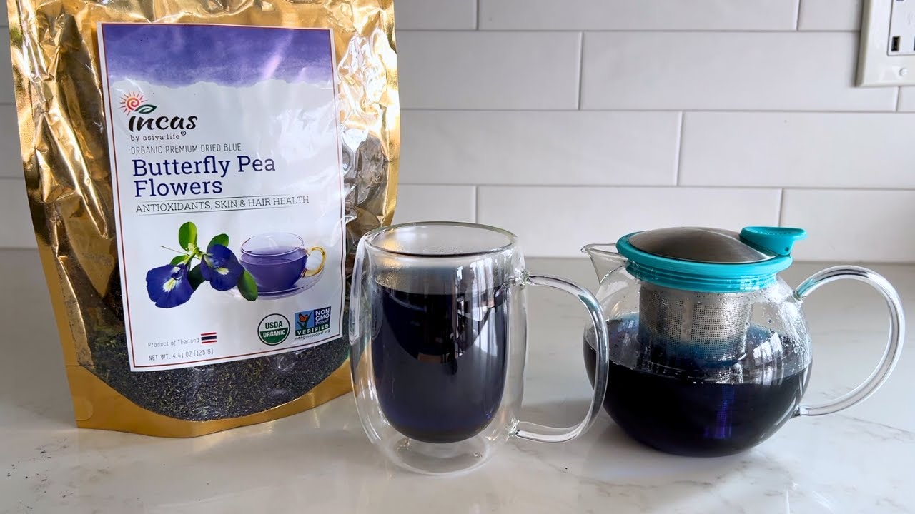 Unlock Blue Magic! Review of Butterfly Pea Flower Tea from INCAS Organic