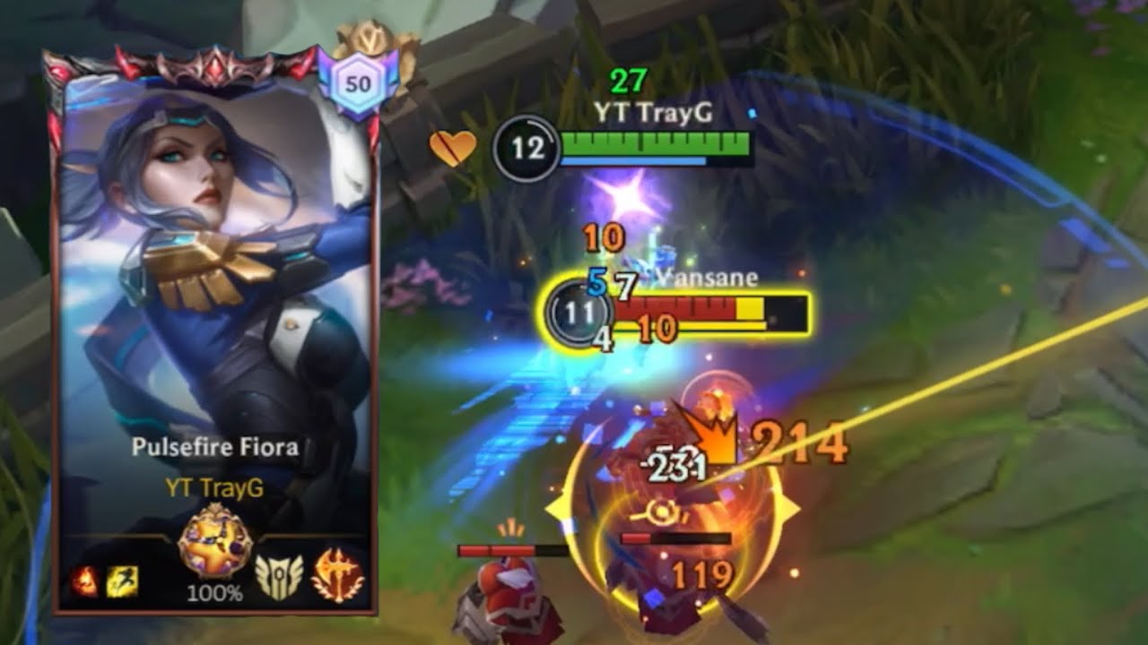 WILD RIFT FIORA VS SETT | TOP 100 Fiora gameplay
