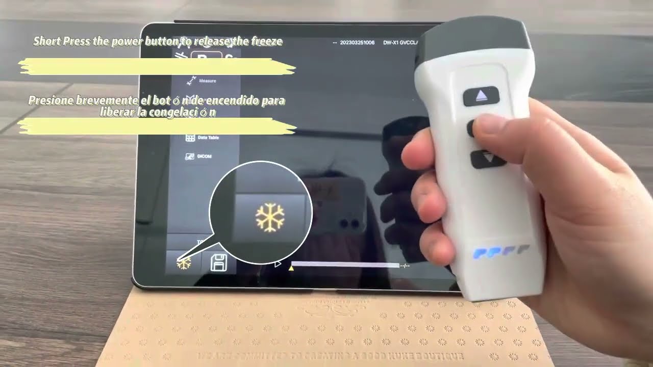 How to connect wireless ultrasound with hardware devices? AND Mode Switching for Dual Head Probes