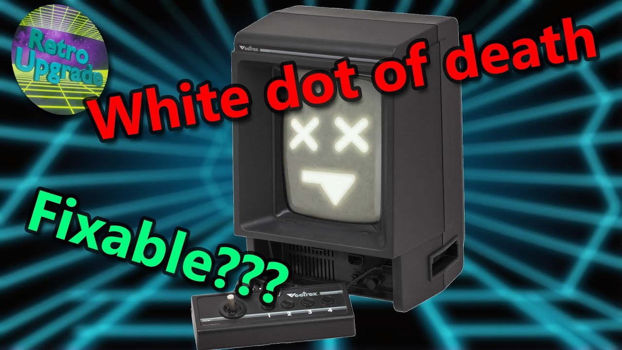 🕹️ My Vectrex Died in Storage: Attempting a Fix for White Dot and No Sound Issues