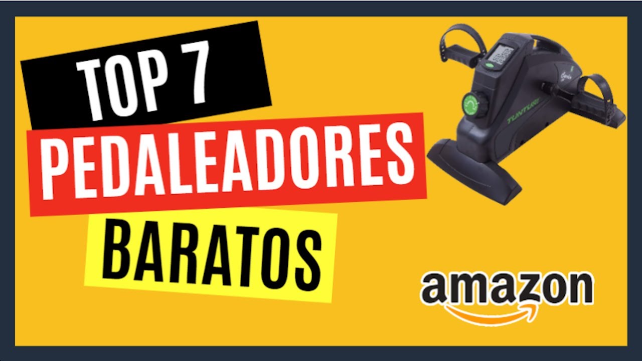 💪 TOP 7 Mejores PEDALEADORES Electricos ESTATICOS Baratos de Amazon [Mini bicicleta brazos piernas]
