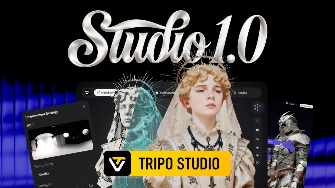 Tripo Studio 1.0 | Official Release