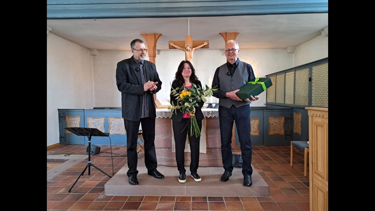 Offene Kanzel der ev. Kirchengemeinde Glauburg, die Predigt von Harald Steinke.