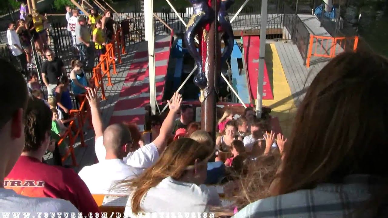 Tidal Wave On-Ride (HD POV) Lagoon Park