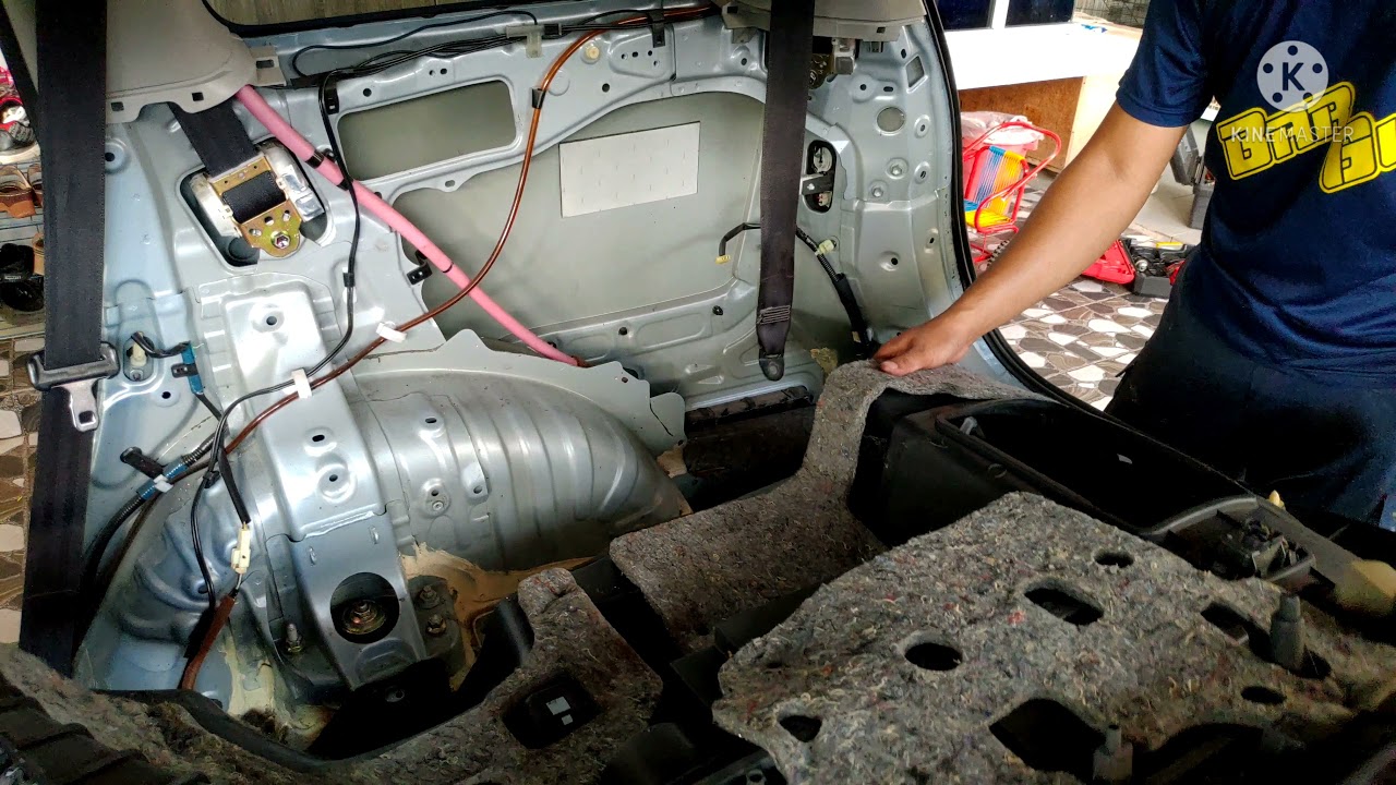 Installation coilovers Adjustable Gab SE series Toyota wish ZNE10 (1.8) Part 1