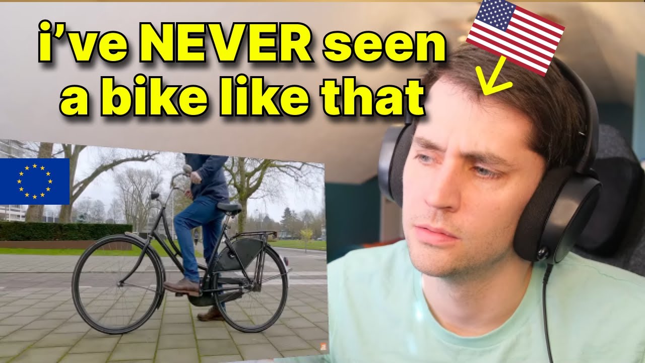 American reacts to 'Why Dutch Bikes are Better'