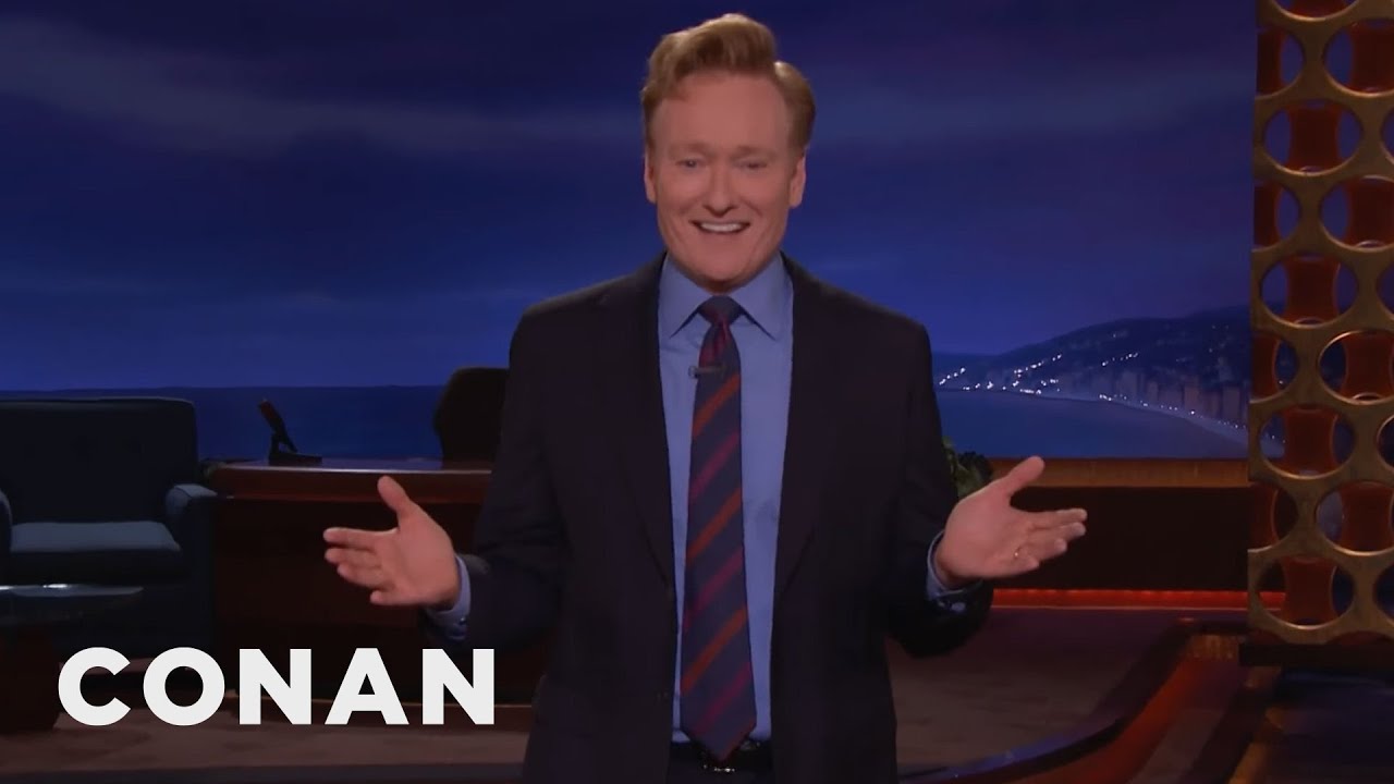Conan Knows How To Quiet Down President Trump | CONAN on TBS