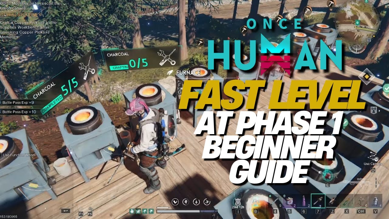 Once Human: Beginner Guide to Level Up FAST in Phase 1