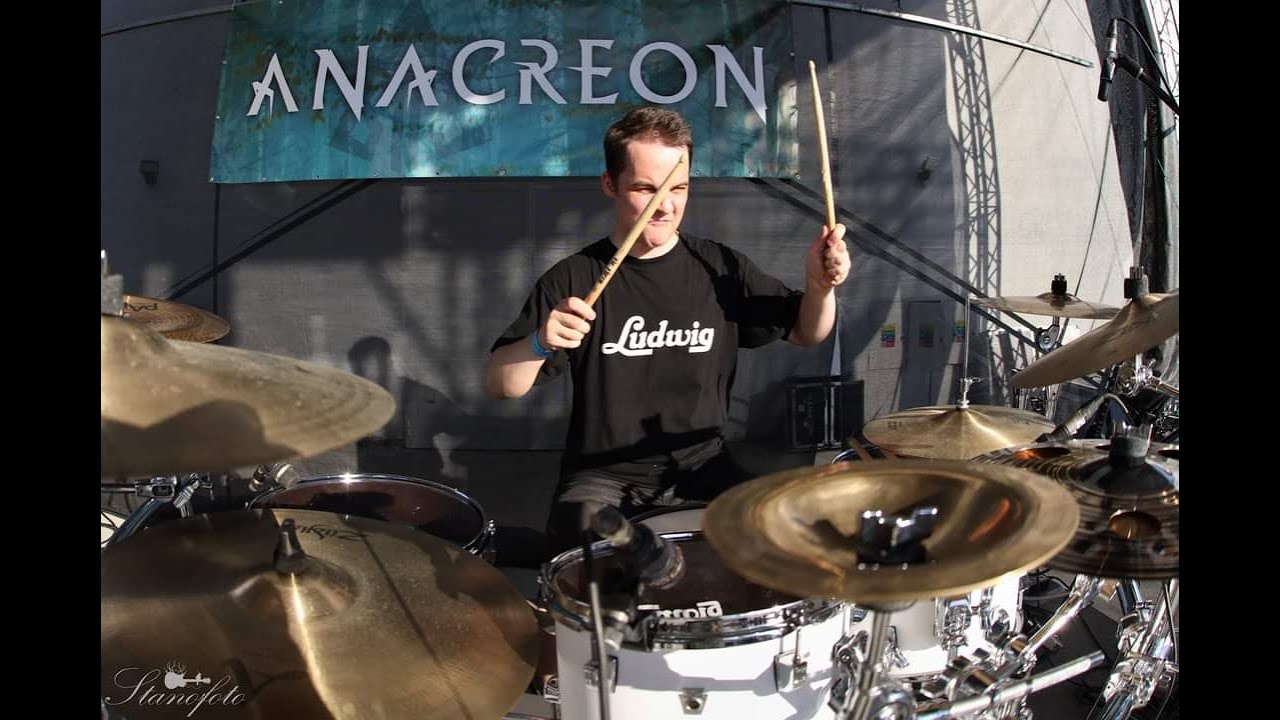 Jan Meduna - Vědom&iacute; (Instrumental) - Anacreon (Drum Play-through)