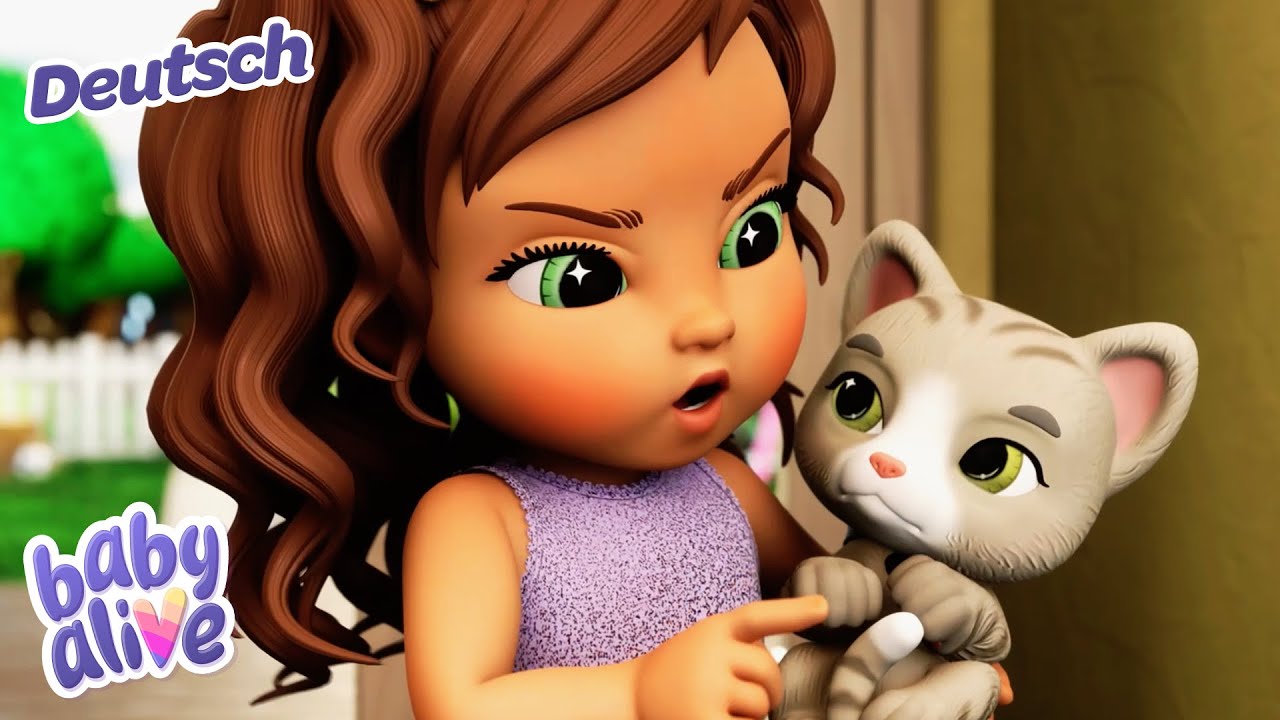 Prinzessin Räumt Auf 👑 Baby Alive auf Deutsch 🌈  Zeichentrickfilme für Kinder 🍼 Video für Kinder