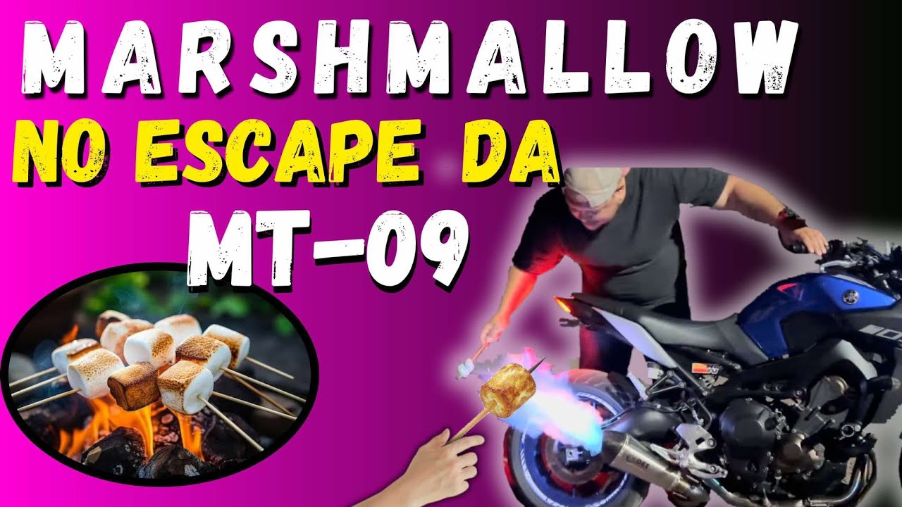 FIZEMOS MARSHMELLOW NO ESCAPE DA MT09 - DEU BOM!