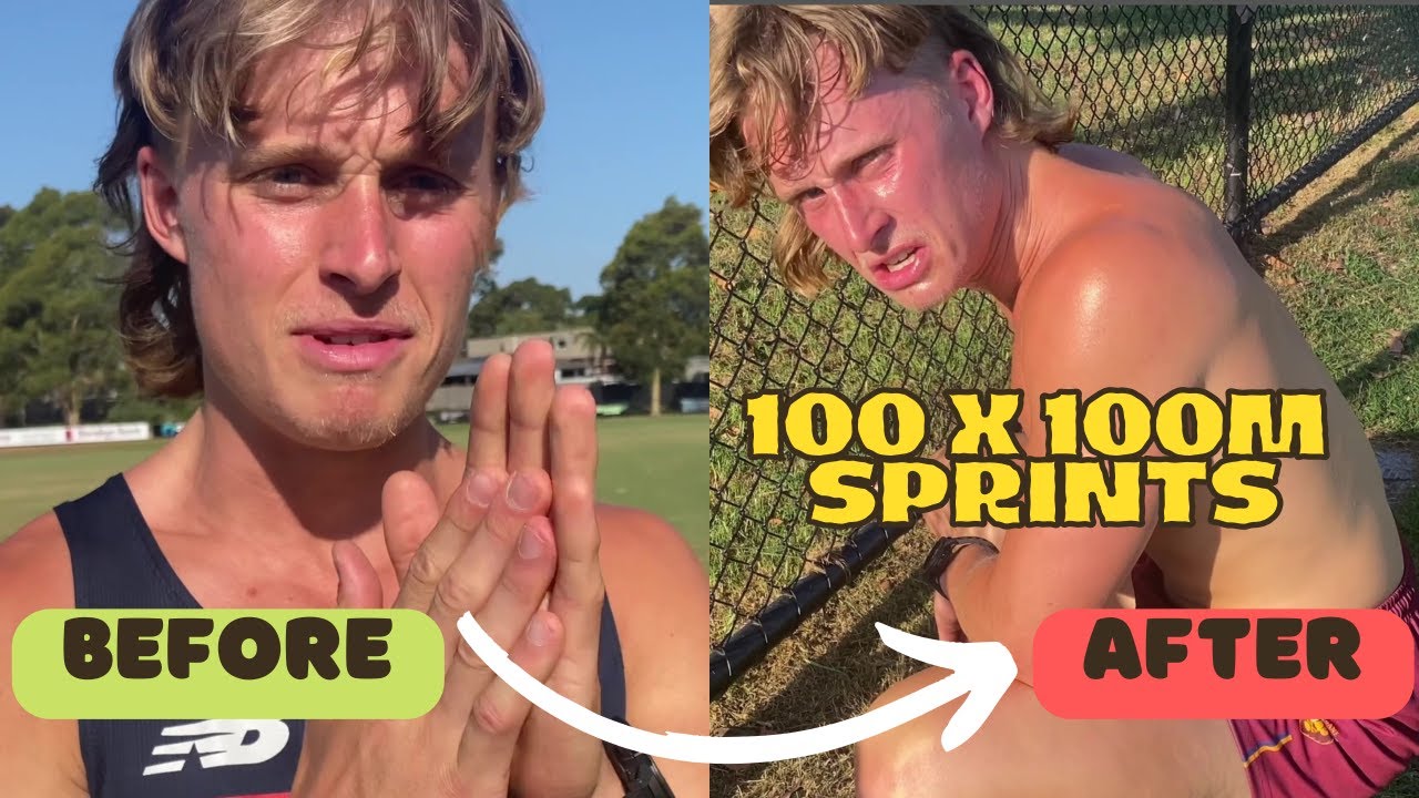 The Most BRUTAL Challenge EVER | 100 x 100M SPRINTS