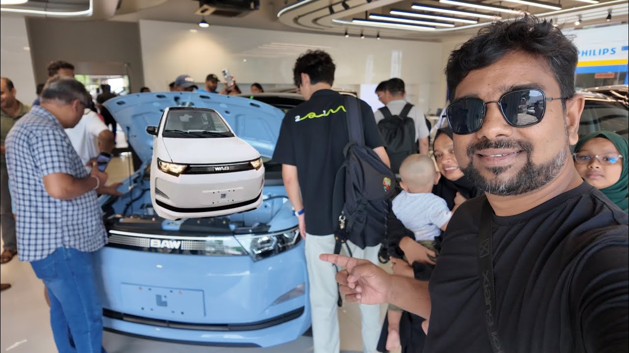 ලක්ෂ 47 කට අලුත් විදුලි මෝටර් රථ ලංකාවට - sinhala vlog