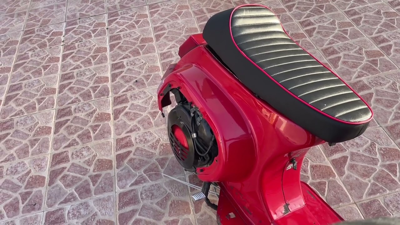 Vespa PK 50 XLS Malossi 112cc first start
