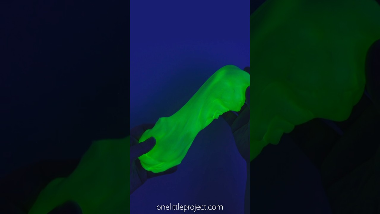 Glow in the Dark Slime 🔋💡