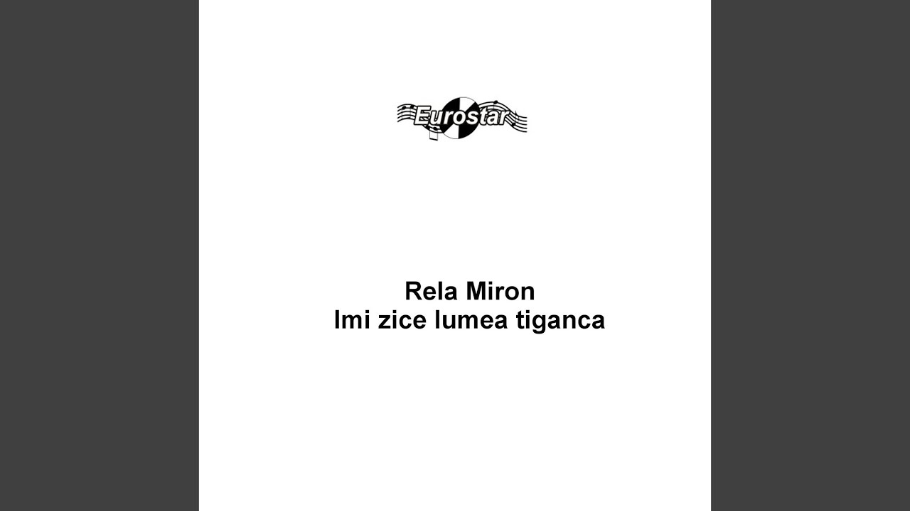 Imi zice lumea tiganca