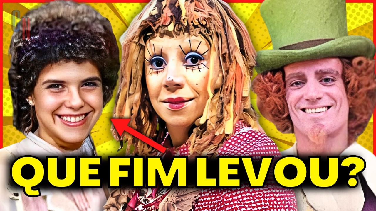 COMO ESTÃO HOJE OS ATORES DO SÍTIO DO PICAPAU AMARELO DE 1977? 😱