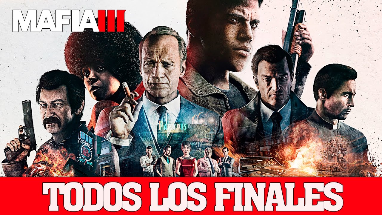 MAFIA 3 Todos los Finales Español | Final Bueno, Malo - Ending Post Creditos