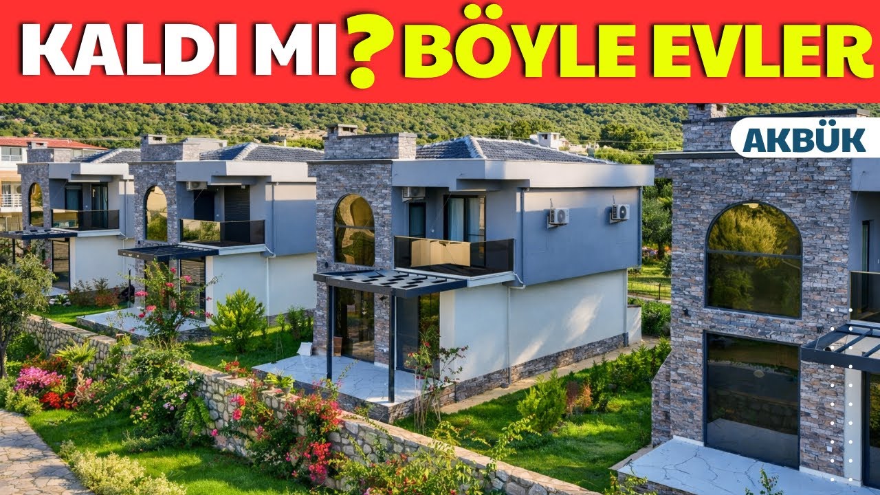 DİDİM AKB&Uuml;K&rsquo;DE ASLA KA&Ccedil;MAZ 3+1 FULL EŞYALI SATILIK VİLLA-A610 #akb&uuml;k #satılık #yazlık 