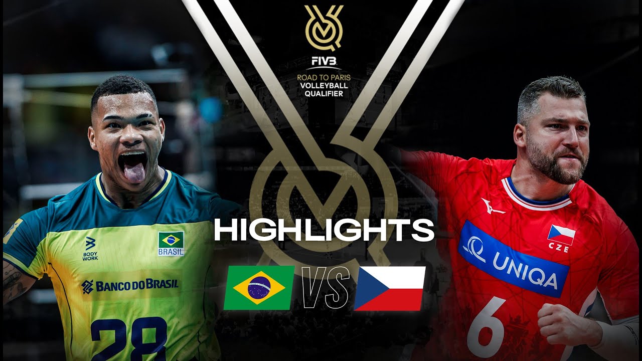 🇧🇷 BRA vs. 🇨🇿 CZE - Highlights | Men's OQT 2023