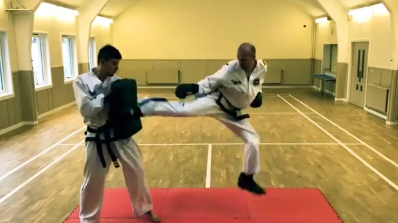 Spinning Back Kick Variations | Taekwondo Sparring