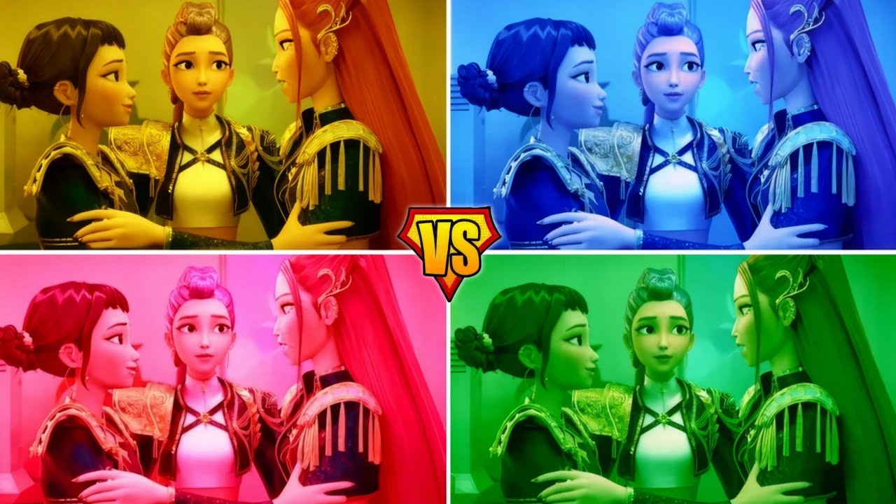 EPIC TILES HOP BATTLE 🎸K-POP DEMON HUNTERS ➕COFFEN DANCE 💃TILES HOP EDM RUSH BATTLE 🔥#KPOPHUNTERSHOP