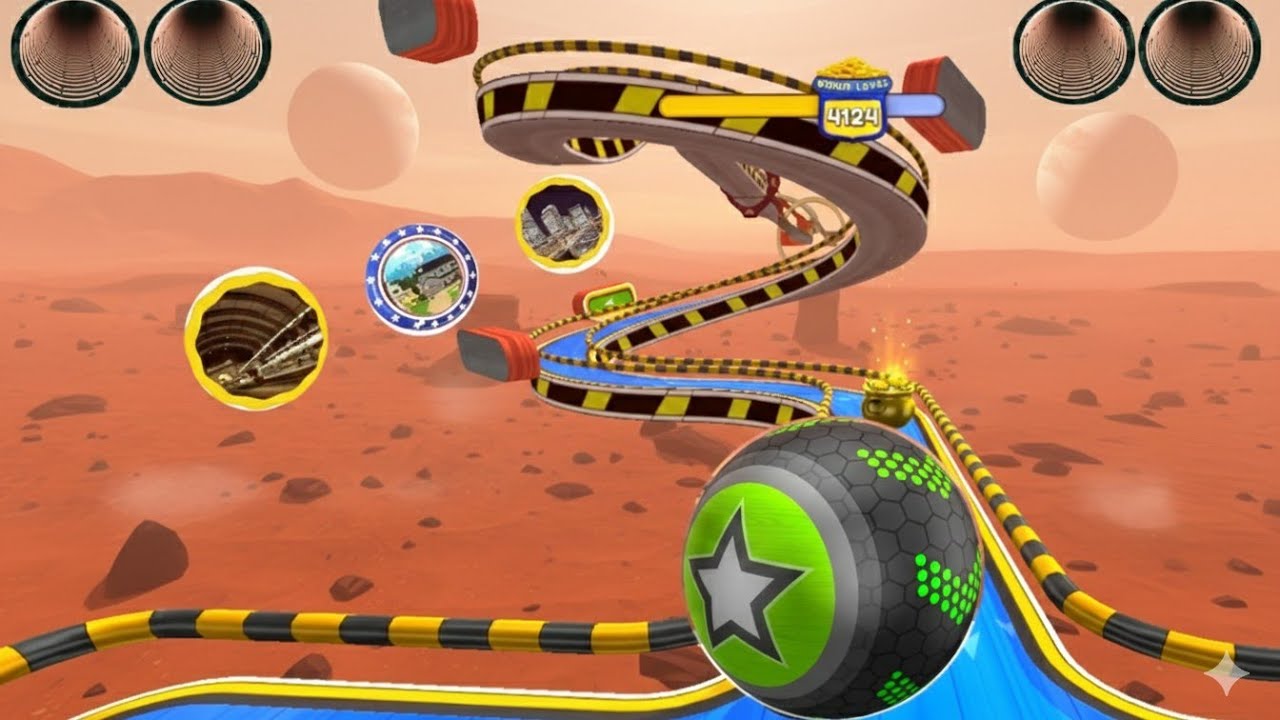 Going Balls, SpeedRun, Going Balls Portal Run Gameplay Level 233 Walkthrough Android, los Max