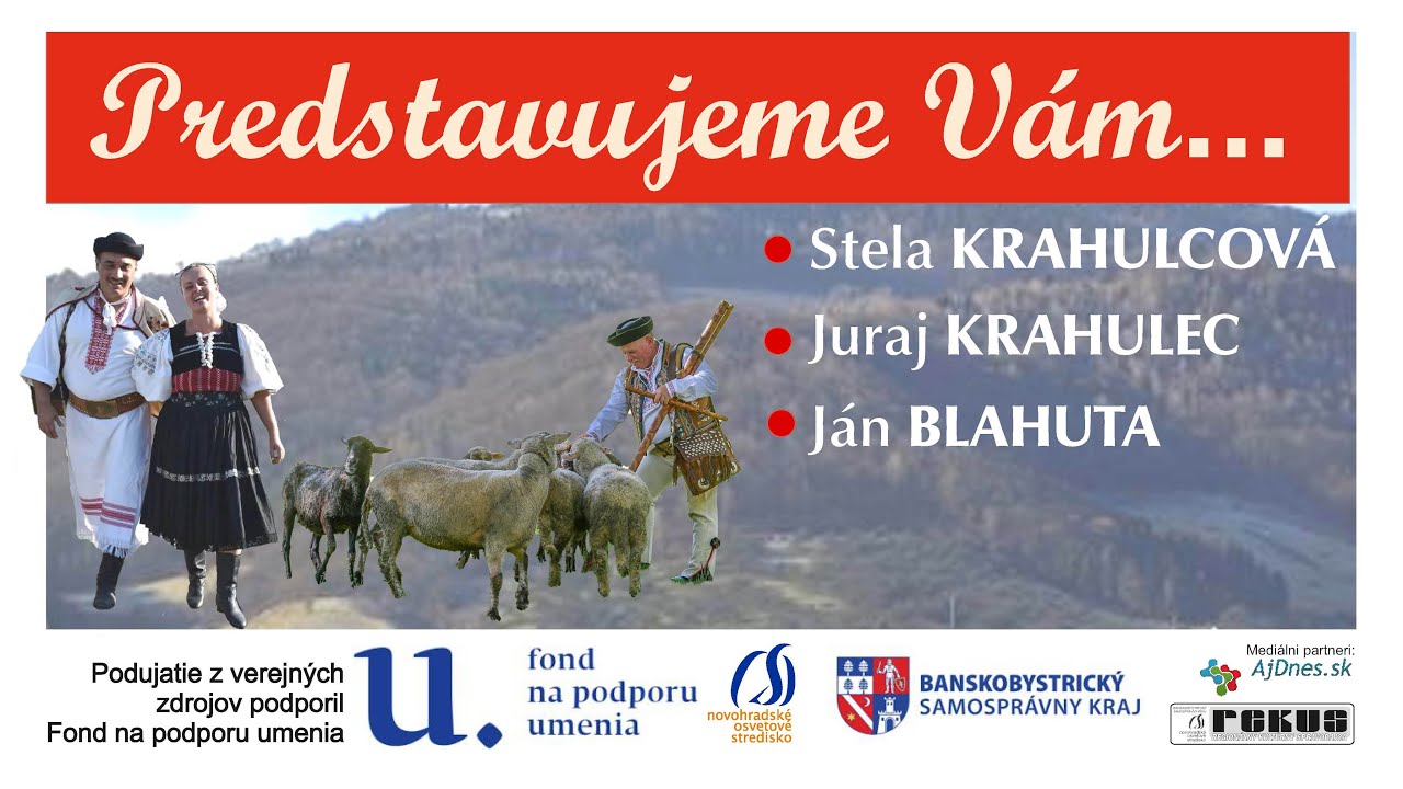 Predstavujeme Vám... – Juraj Krahulec, Stela Krahulcová a Ján Blahuta - 10. 11. 2022