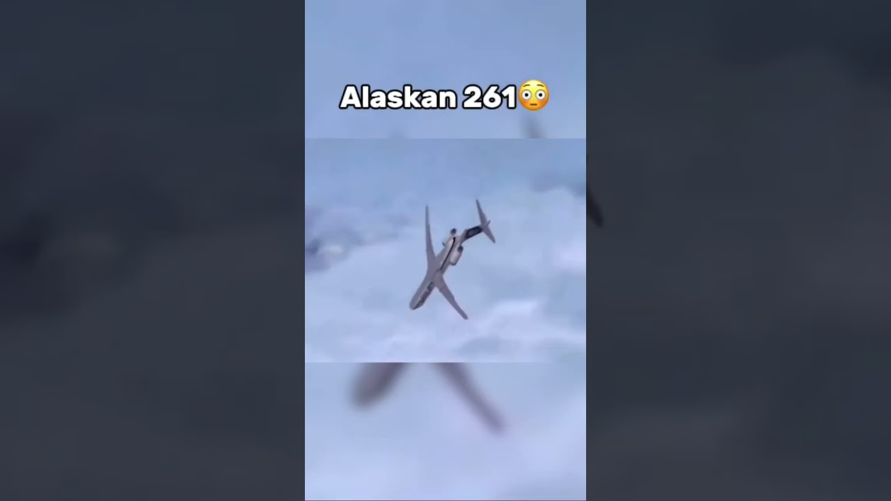 Alaskan 261 💔 #planes #shorts #blowup #viralvideo #fyp #edit #crash #movie #real #sad