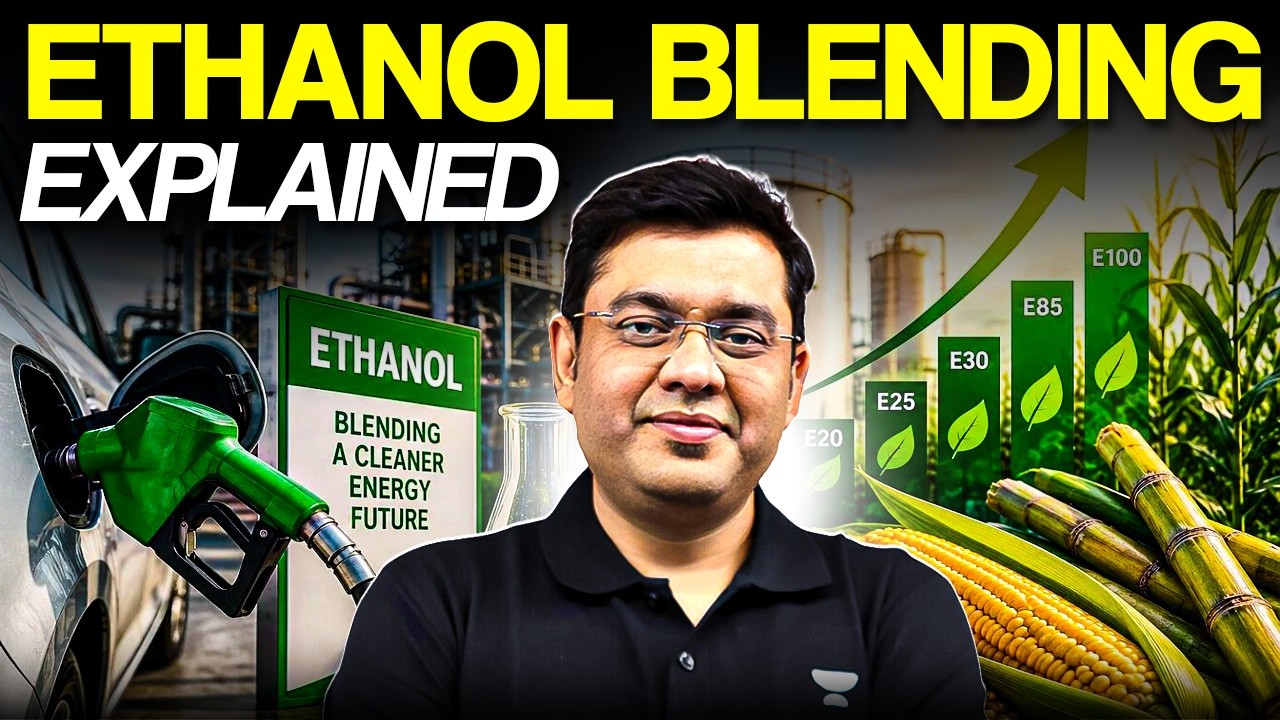 Ethanol Blending Explained | Why Is India Promoting It? Complete Analysis | Mukesh Jha