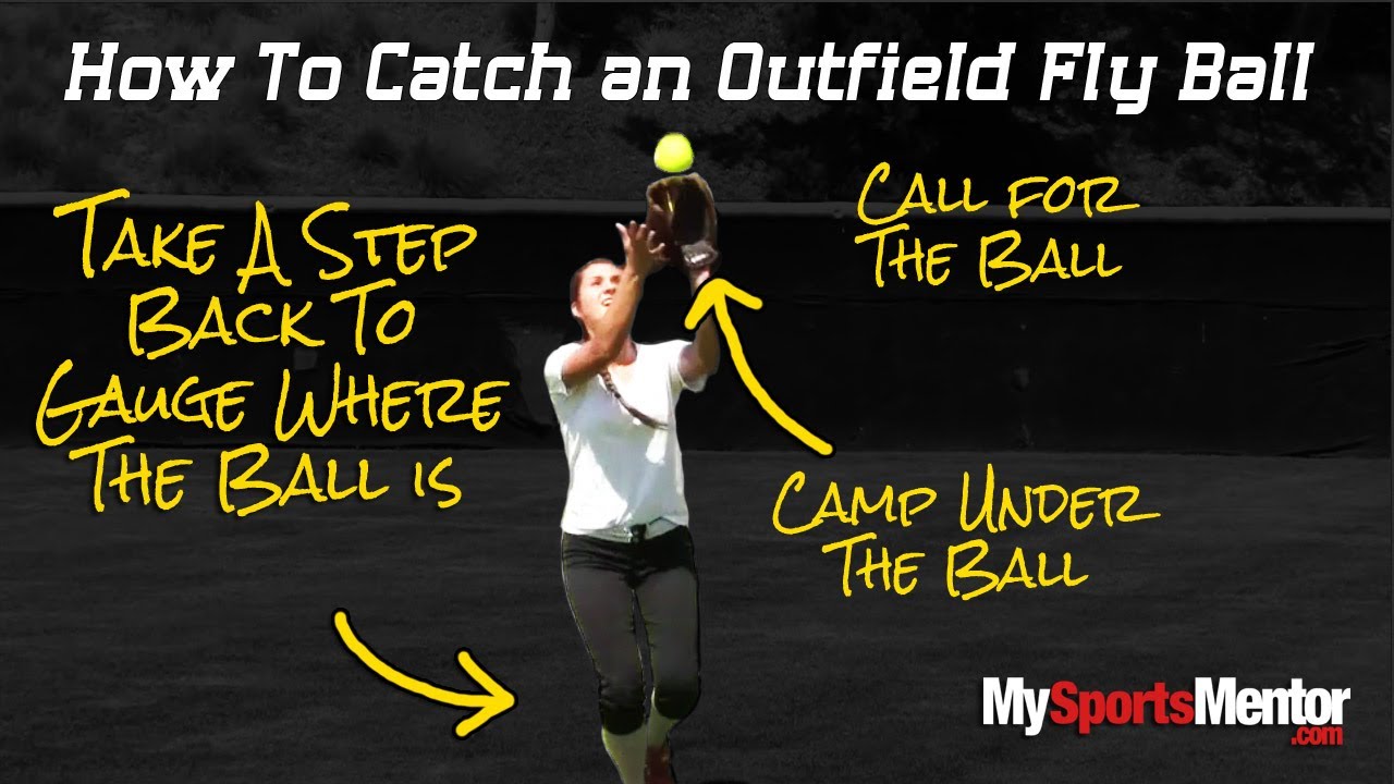 Softball: How to Catch a Fly Ball and a Ground Ball