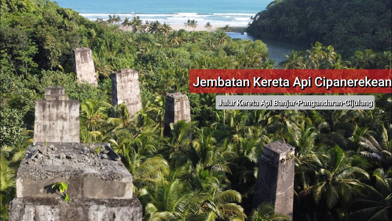 KENALIN NIH, JALUR KERETA API TERINDAH MEMBENTANG MENGHADAP SAMUDERA ADA DI JAWA BARAT !