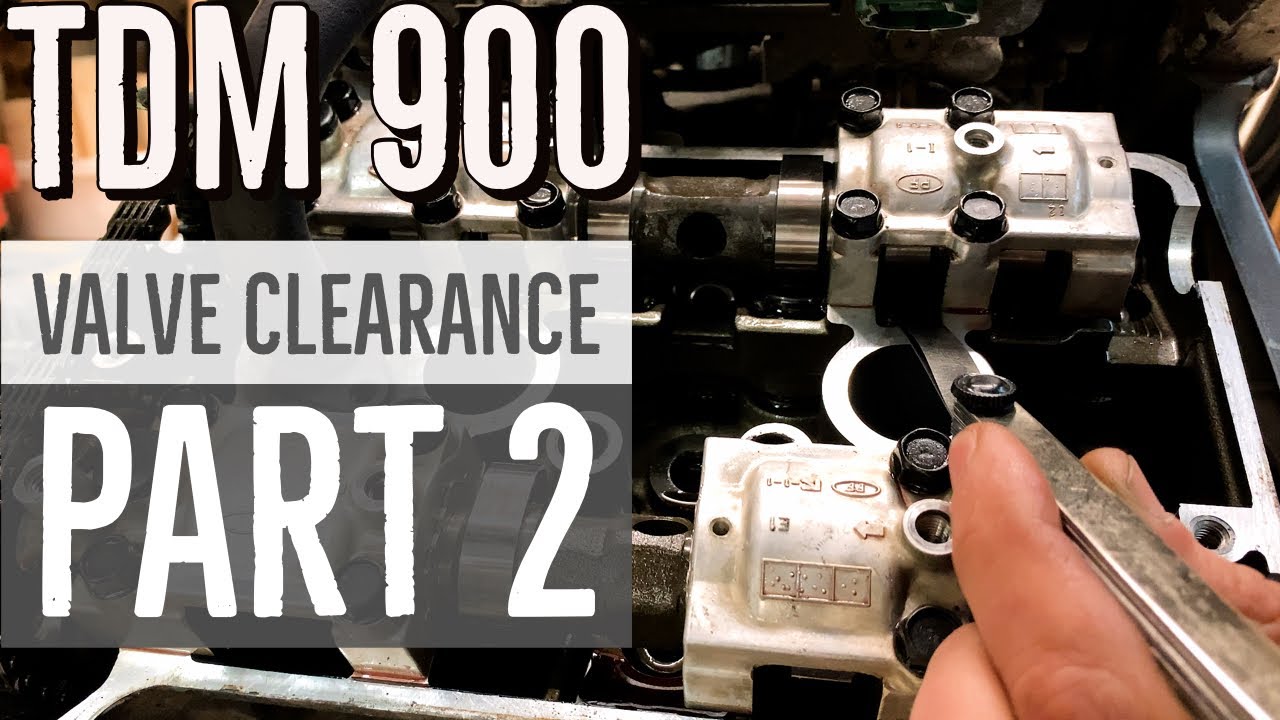 TDM900 Valve Clearance Part 2 | Measuring The Valve Clearance