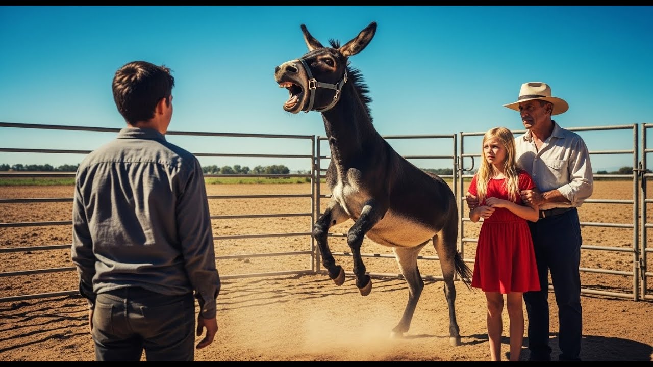 SI DOMAS MI BURRO, TE DARÉ A MI HIJA