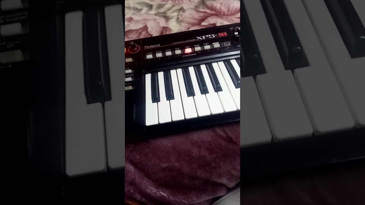 settings for portamento in Roland XPS 10