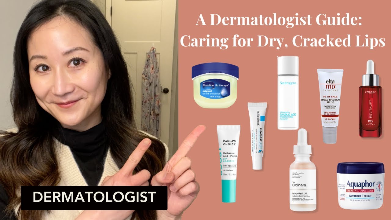 Dermatologist lip care tips for dry and chapped lips | Dr. Jenny Liu