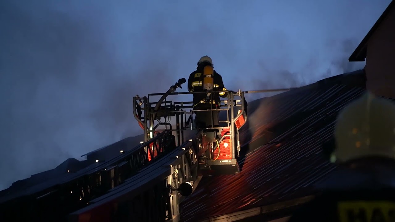 Ružomberok - požiar budovy Majere 8, Podhora 29.10.2021