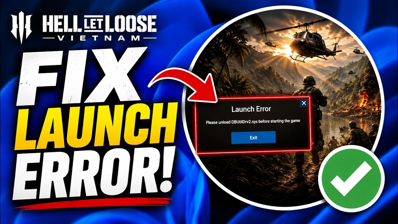 How to Fix Hell Let Loose: Vietnam Launch Error | Please Unload Before Starting the Game