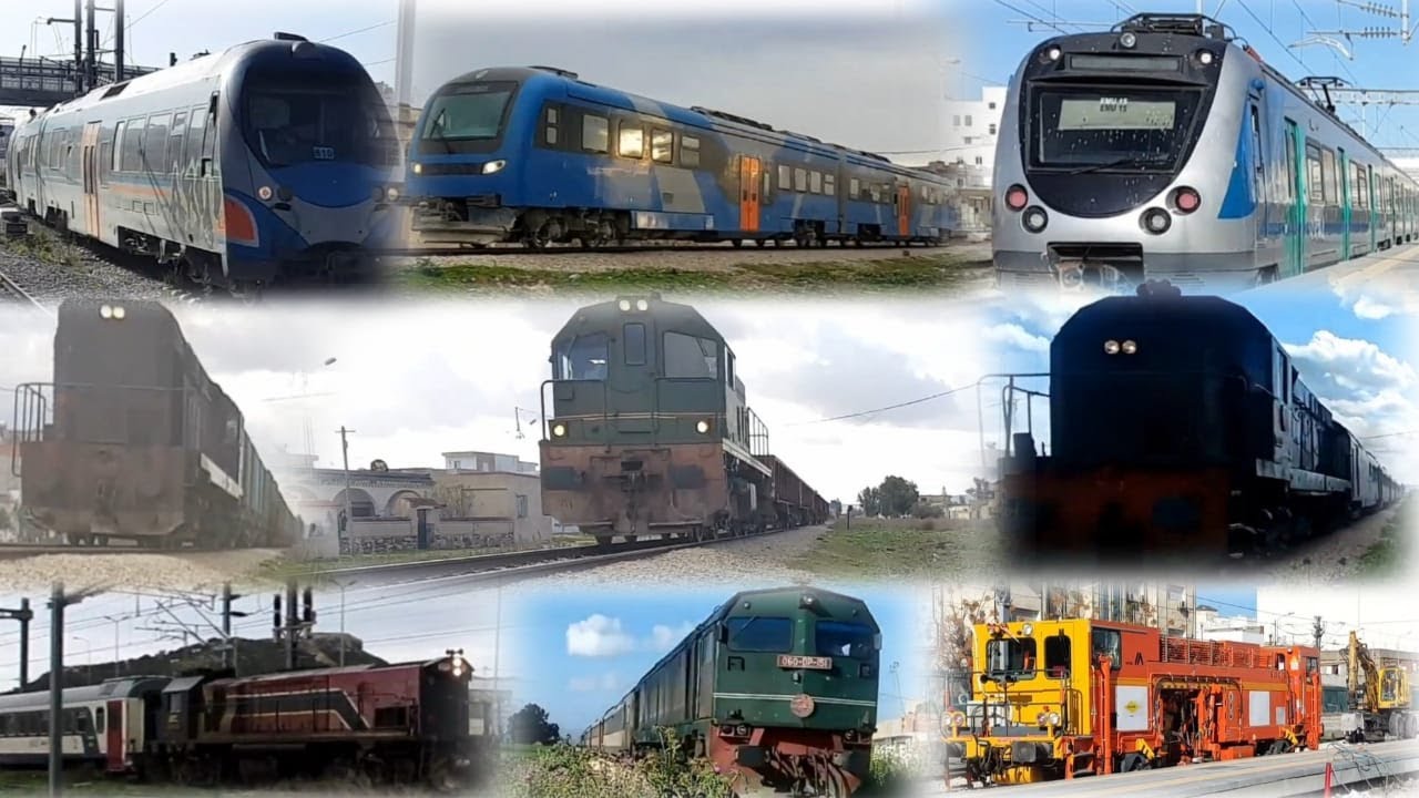 🚆TRAINS TUNISIE 1🇹🇳قطارات تونس🚆