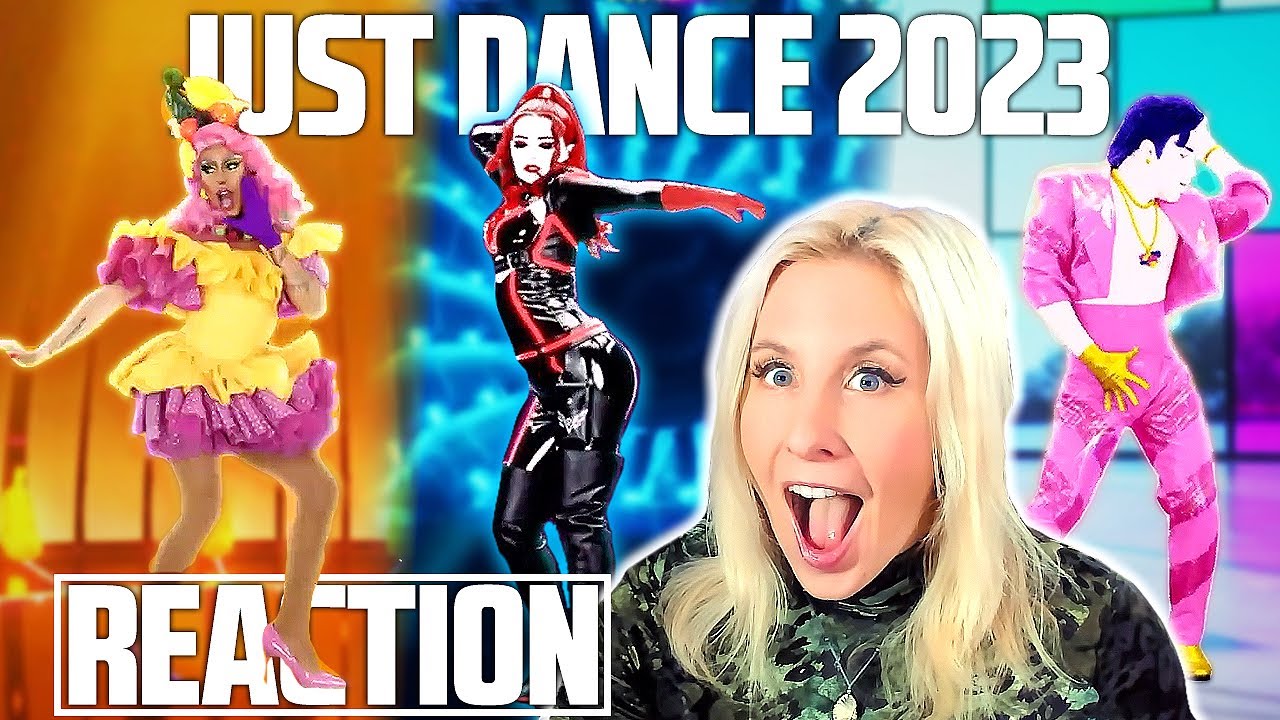 JUST DANCE 2023 TRAILERS REACTION! (part 10, including TOXIC EXTREME 👀 RuPaul & 