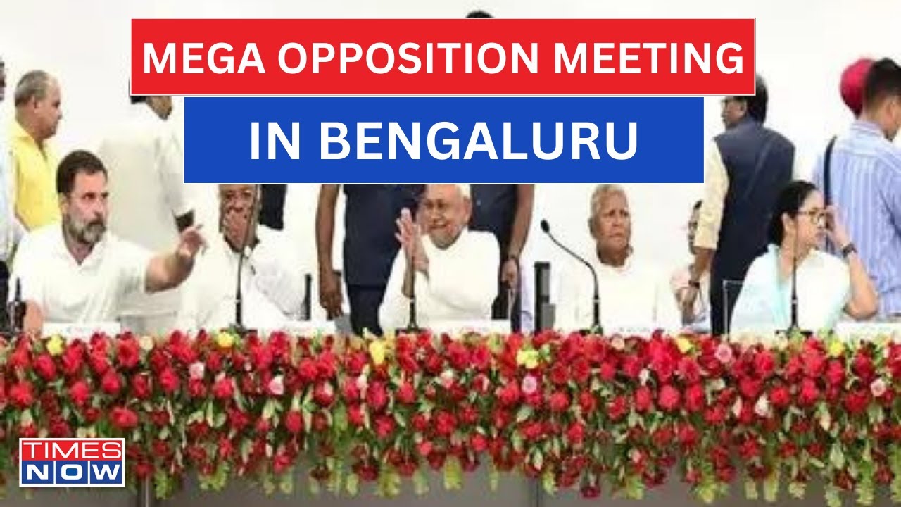 Bangalore Opposition Meet LIVE | Lok Sabha Elections 2024 | BJP | Congress | AAP | Arvind Kejriwal