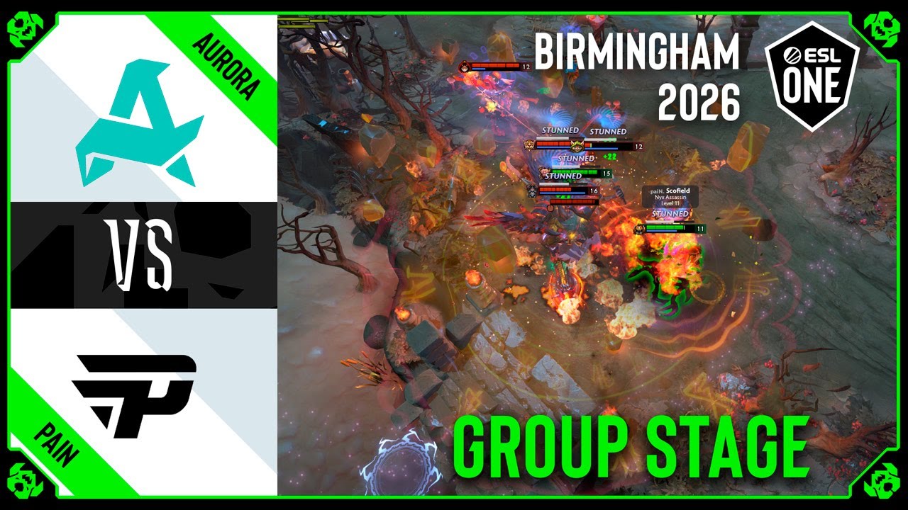 AURORA vs PAIN - HIGHLIGHTS - ESL One Birmingham 2026